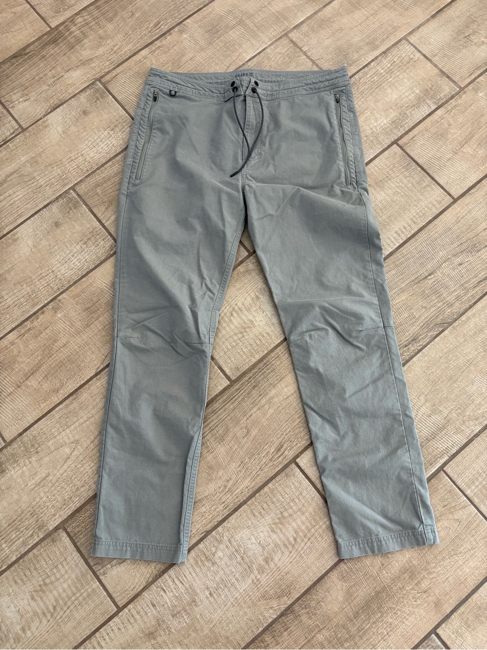 Roark Men's Layover 2.0 Adventure Pants With Drawstring Gray 32-34/30